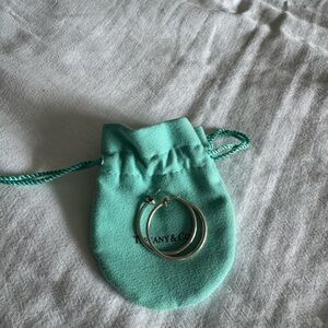 Tiffany and co authentic hoops